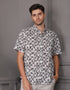 GAVYN R/FIT SHORT SLEEVE SHIRT (GREY)